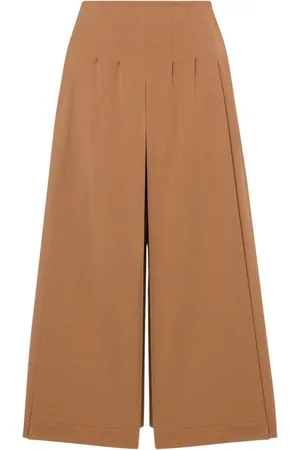 Alberta Ferretti Beige Tailored Trousers Aw23