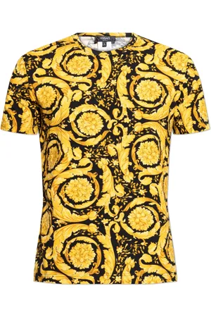 VERSACE T-Shirts, male, , L, Lingerie T-shirt with Barocco print