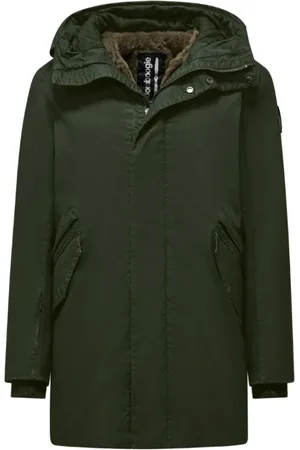 Bomboogie Olive Parka Jacket with Removable Lining