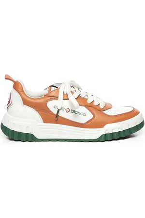 Casablanca Trainers with Leather Upper and Logo