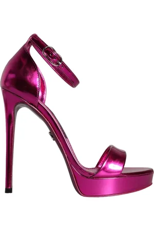Dolce & Gabbana High Heel Sandals, female, , 4 UK, Fuchsia Keira Heels Sandals