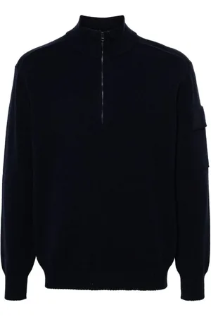 C.P. Company Turtlenecks, male, , XL, Metropolis Series Wool Zip Jumper