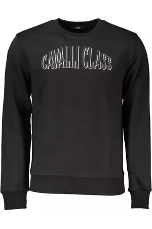 Roberto Cavalli Sweatshirts, male, , 2XL, Cotton Jumper for Men