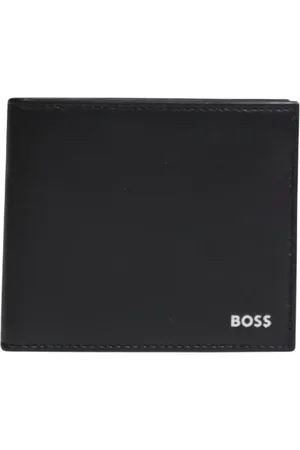 HUGO BOSS Wallets & Cardholders, male, , ONE SIZE, Leather Wallet - Plain Style