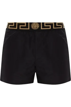 VERSACE Beachwear, male, , L, Greca Border Swim Shorts