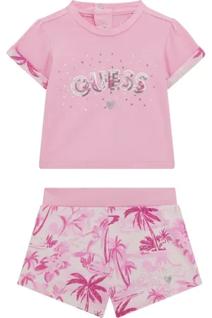 Guess Cotton Jersey T-shirt and Shorts Set