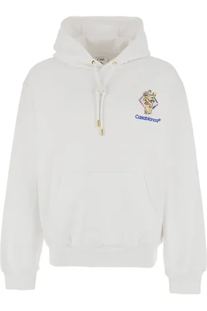 Casablanca Hoodies, male, , M, Diamond Column Hoodie