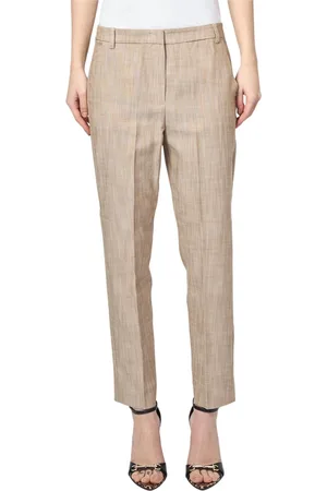 iBlues Tapered Trousers, female, , S, Trousers, Semi-Fitted, Stretch Fabric