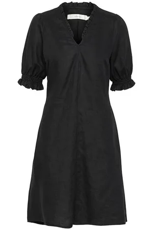 INWEAR Midi Dresses, female, , XL, A-line Dress with V-Neck