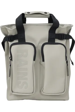 Rains Backpacks, unisex, , ONE SIZE, Texel Tote Backpack Taupe Hybrid Bag