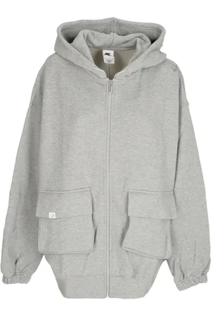 Nike Dance Oversized Zip Hoodie Heather