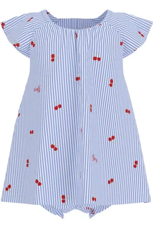 Guess Body, female, , 3 M, Cotton body dress with all-over print