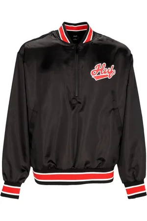Huf Satin Baseball Bomber Jacket