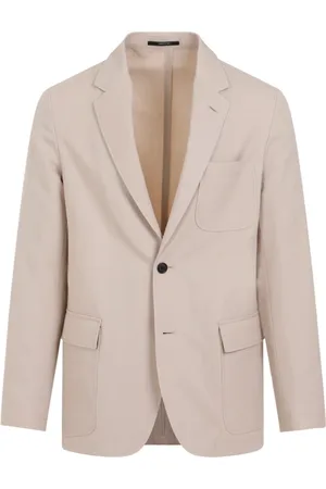 Dunhill Brown Wool Convertible Jacket