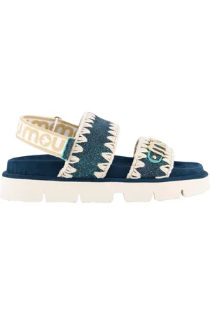 Mou Flat Sandals, female, , 6 UK, Bio Sandal with Back Strap