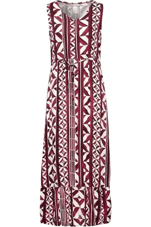 Street one Red Viscose Long Dress Spring/Summer