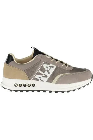 Napapijri Sneakers, male, , 10 UK, Contrast Accent Trainers for Modern Men