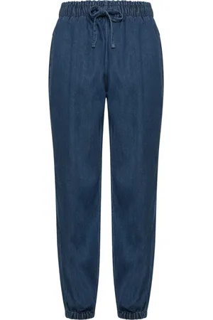 Deha Straight Trousers, female, , XL, Dark Denim Jogger Trousers