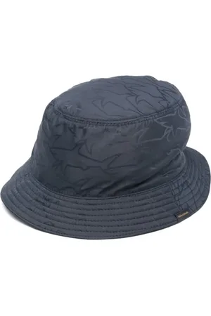 Paul & Shark Hats, male, , 57 CM, Navy Sharks Bucket Hat