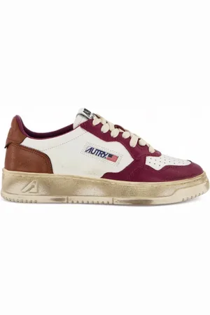 Autry Bordeaux Trainers for Women