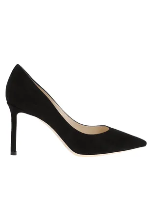 Jimmy Choo Pumps, female, , 4 UK, Suede Pointed Pumps