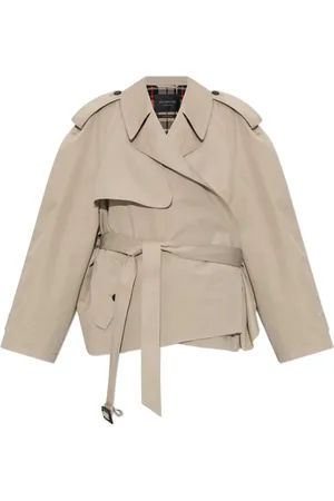 Balenciaga Trench Coats, female, , M, Short Trench Coat
