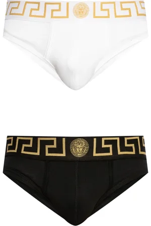 VERSACE Bottoms, male, , 2XL, Two-pack briefs