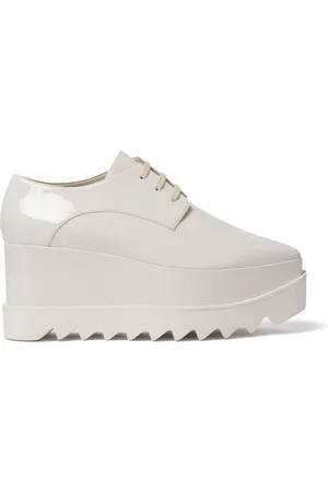 Stella McCartney Wedges, female, , 5 1/2 UK, Elyse Monochrome Platforms