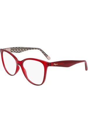 Salvatore Ferragamo Burgundy Eyewear Frames Sf2892 Sunglasses