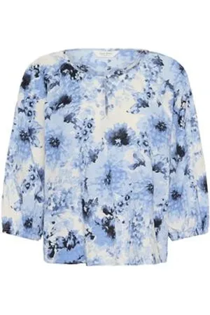 Part Two Marina Scattered Flower Shirt