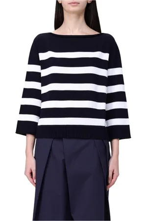 LIVIANA CONTI Round-neck Knitwear, female, , L, Chic Jumpers Collection