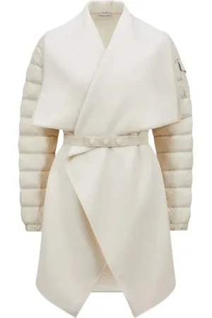 Moncler Parkas, female, , M, Wool Felt Hybrid Cape