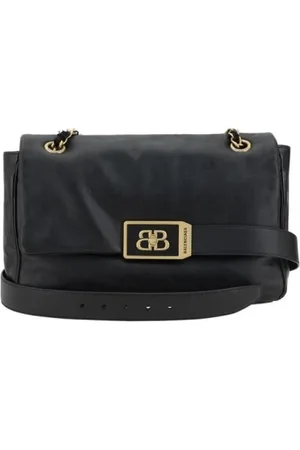 Balenciaga Shoulder Bags, female, , ONE SIZE, Chic Flap Shoulder Bag with Chain Handle