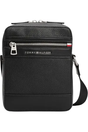 Tommy Hilfiger Messenger Bags, male, , ONE SIZE, Pebble Grain Signature Reporter Bag