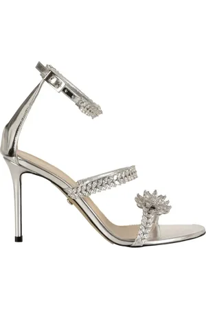 Mach & Mach Silver Leather Composition Stylish Product