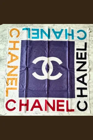 CHANEL Pre-owned Scarves, female, , ONE SIZE, Pre-owned Fabric scarves