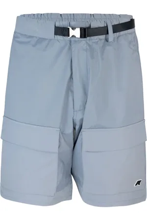 K-Way Casual Shorts, male, , L, Outdoor Grey Shorts with Zip Pockets