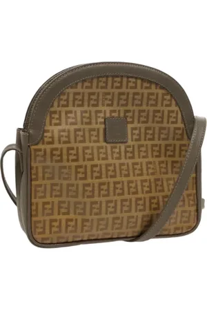 Fendi Pre-owned Cross Body Bags, female, , ONE SIZE, Pre-owned Canvas shoulder-bags