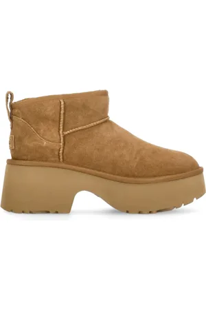 UGG Suede Leather Ankle Boots