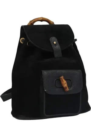 Gucci Pre-owned Backpacks, female, , ONE SIZE, Pre-owned Suede backpacks
