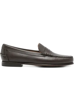 SEBAGO Loafers, female, , 4 UK, Leather Penny Slot Flat Shoes
