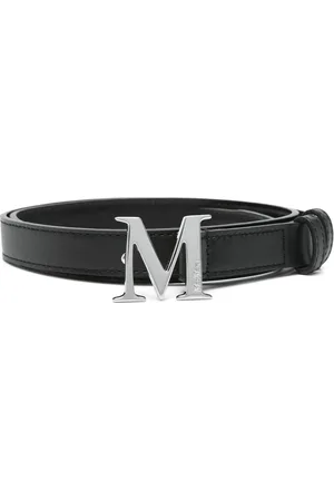 Max Mara Logo-Buckle Belt with Single Loop