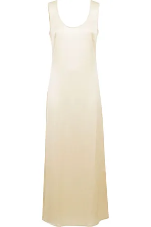 REMAIN Birger Christensen Maxi Dresses, female, , XS, Round Neck Polyester Dress
