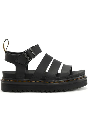 Dr. Martens Wedges, female, , 6 UK, Open Toe Leather Sandals