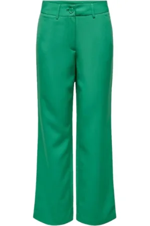 ONLY Wide Trousers, female, , M, Alhambra Mid Straight Pant