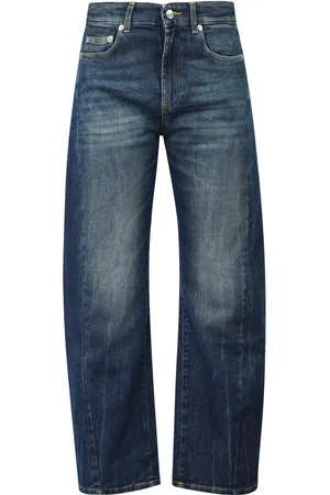 DEPARTMENT FIVE Straight Jeans, female, , W30, Barrel Jeans with Belt Loops