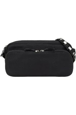 Salvatore Ferragamo Pre-owned Cross Body Bags, female, , ONE SIZE, Pre-owned Canvas shoulder-bags
