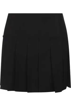 Alexander McQueen Kilt Style Pleated Mini Skirt