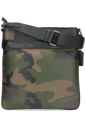 Coach Pre-owned Cross Body Bags, male, , ONE SIZE, Pre-owned Leather shoulder-bags