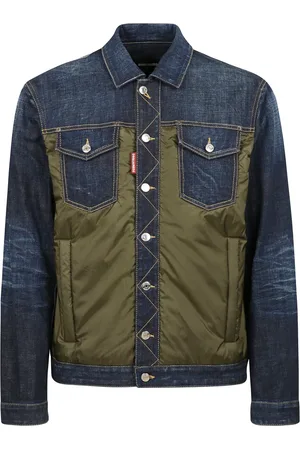 Dsquared2 Denim Jackets, male, , L, Denim Sporty Jacket